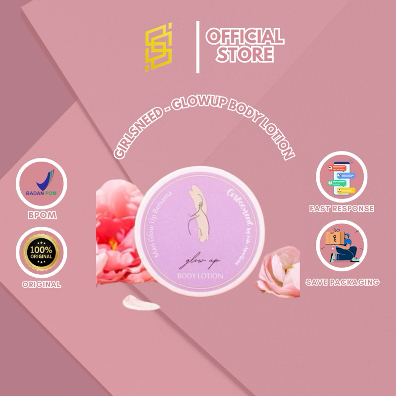 Jual GIRLSNEED BODY LOTION GLOW UP BY KIKI AGUSTINA Shopee Indonesia