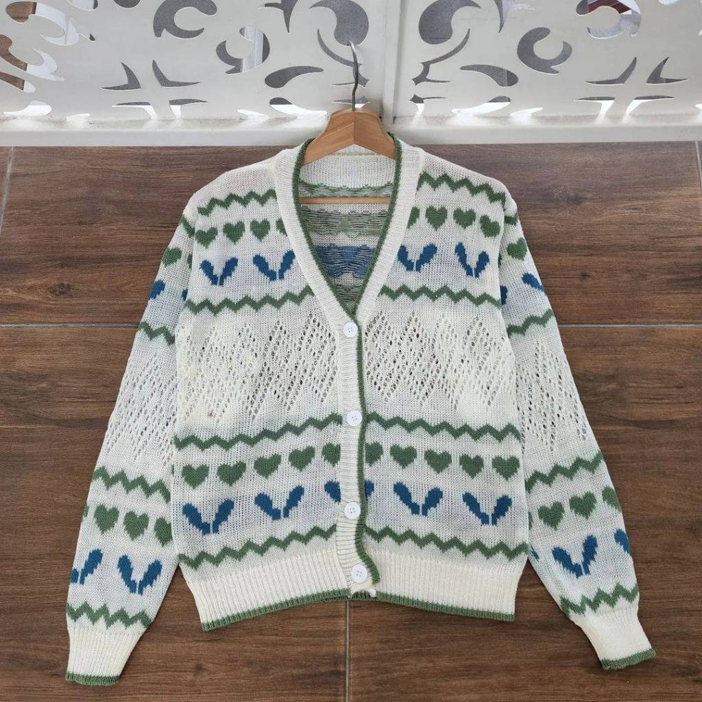 Jual Fluor.Inc - Cardigan Rajut Wanita Allsize Premium / Cardigan Rajut ...