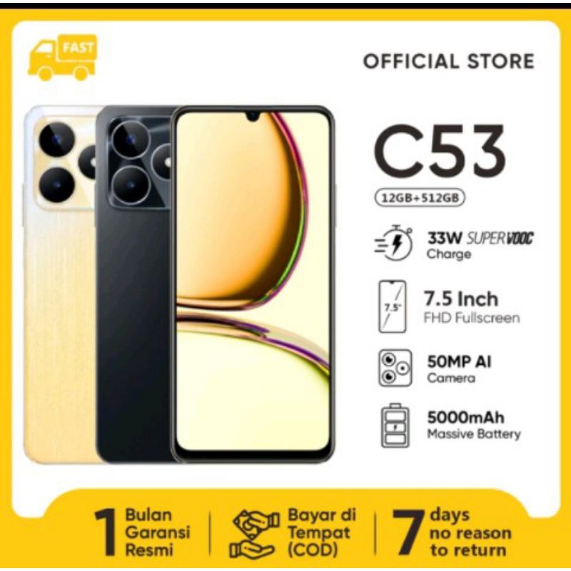 Jual Realme C53 NFC 8/256GB Garansi Resmi Realme | Shopee Indonesia