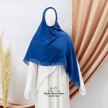 Ayunda By Junda Sayda Square Syari Voal Segi Empat Crochet 145x145 Cm