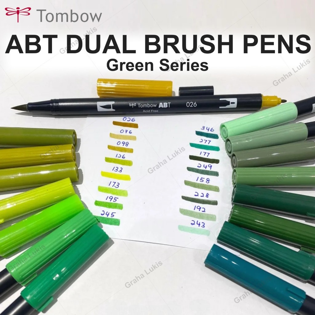 Tombow - Abt Dual Brush Pen, Set tematici da 6 | Mondo Artista