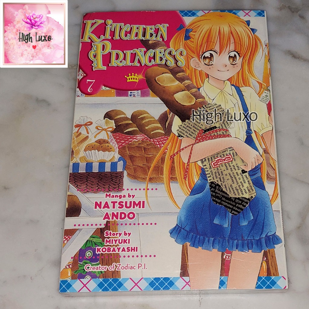 Jual Buku Komik Kitchen Princess Vol 7 English Comic Book Manga Anime ...