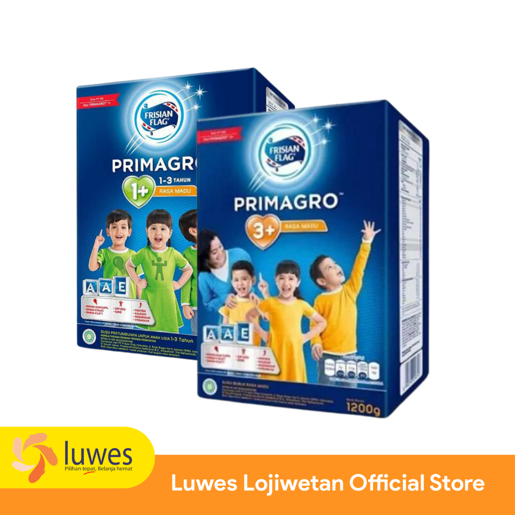 Jual Frisian Flag Primagro 1200gr 1+, 3+ Madu/Vanilla | Shopee Indonesia