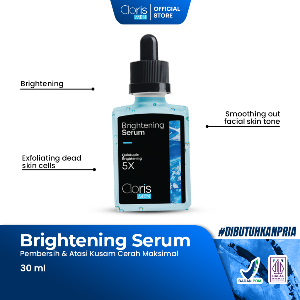 Jual Clorismen Brightening Serum - Serum Wajah Khusus Pria Cerah Dan ...