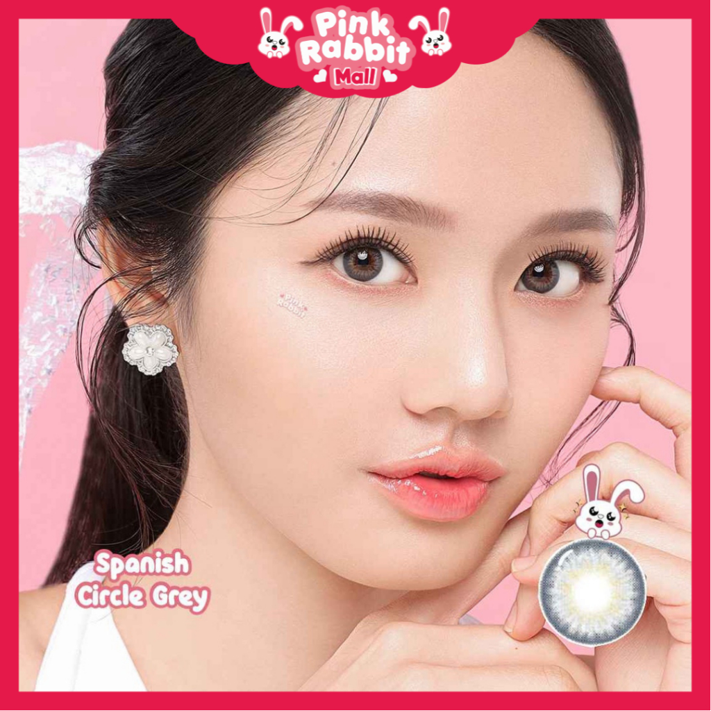 Jual Pink Rabbit Softlens Minus Spanish Circle Grey Aman Nyaman Normal ...
