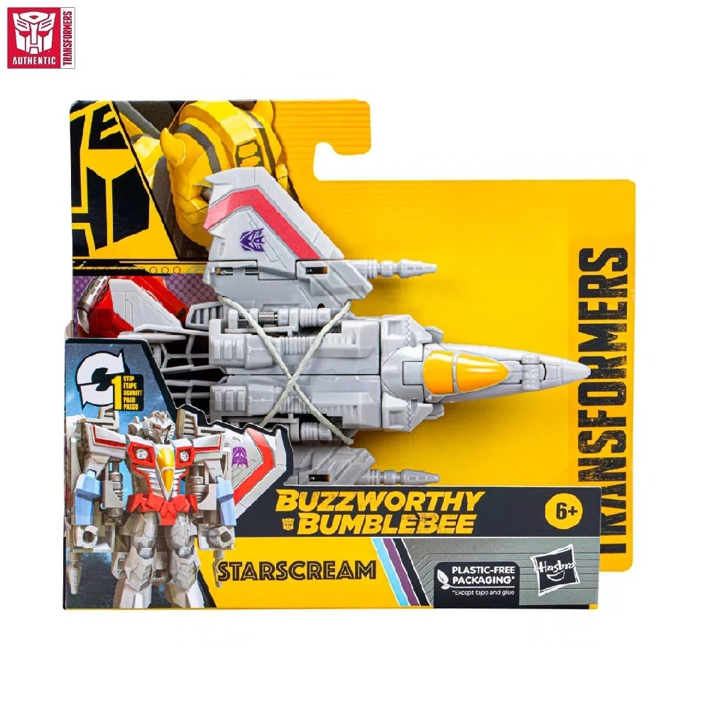 Transformers Cyberverse 1-Step Changer Bumblebee, Action Figure Convertibile In 1 Passaggio, Giocattolo Per Bambini - 4