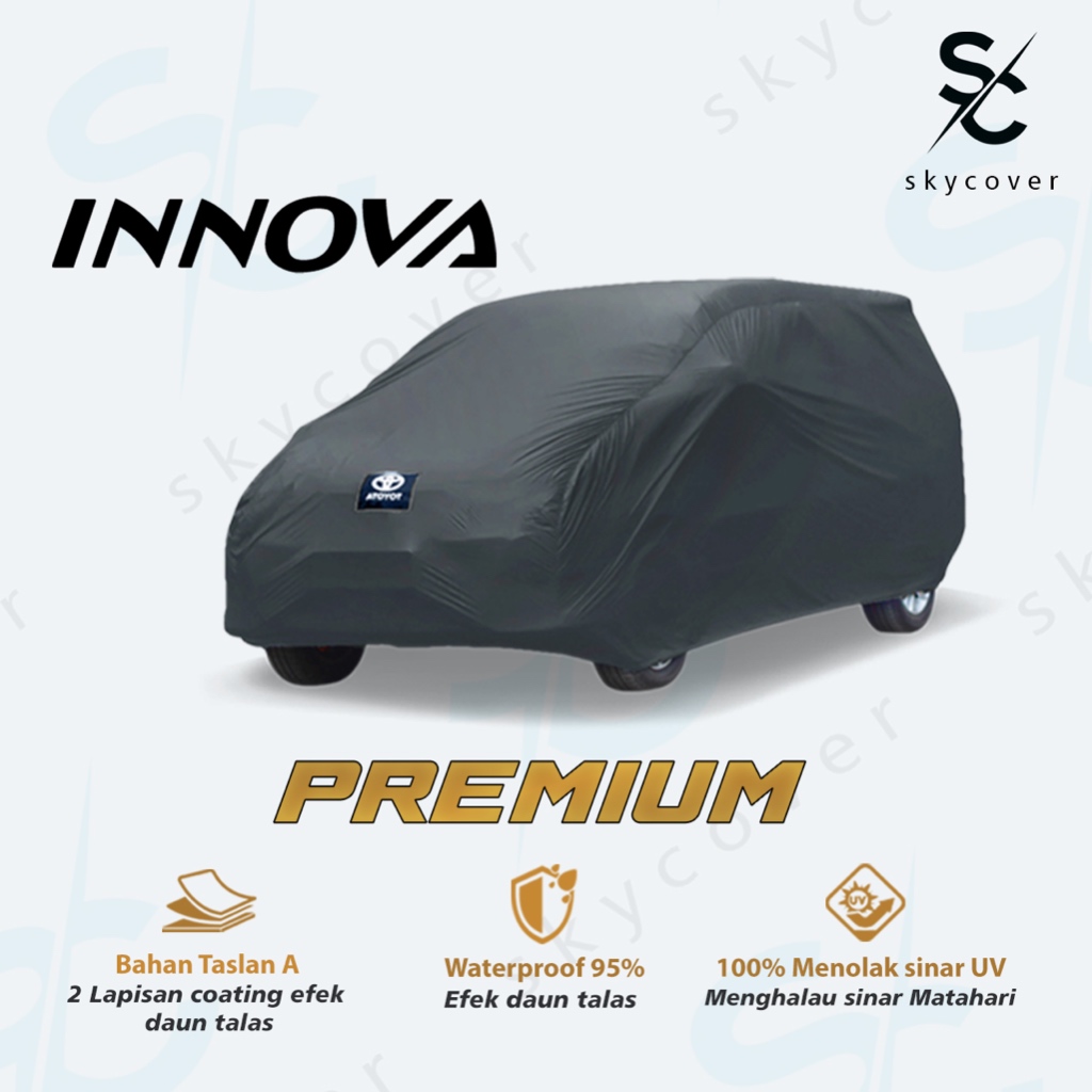 Jual Premium Body Cover Mobil Innova Reborn Sarung Mobil Innova inova ...