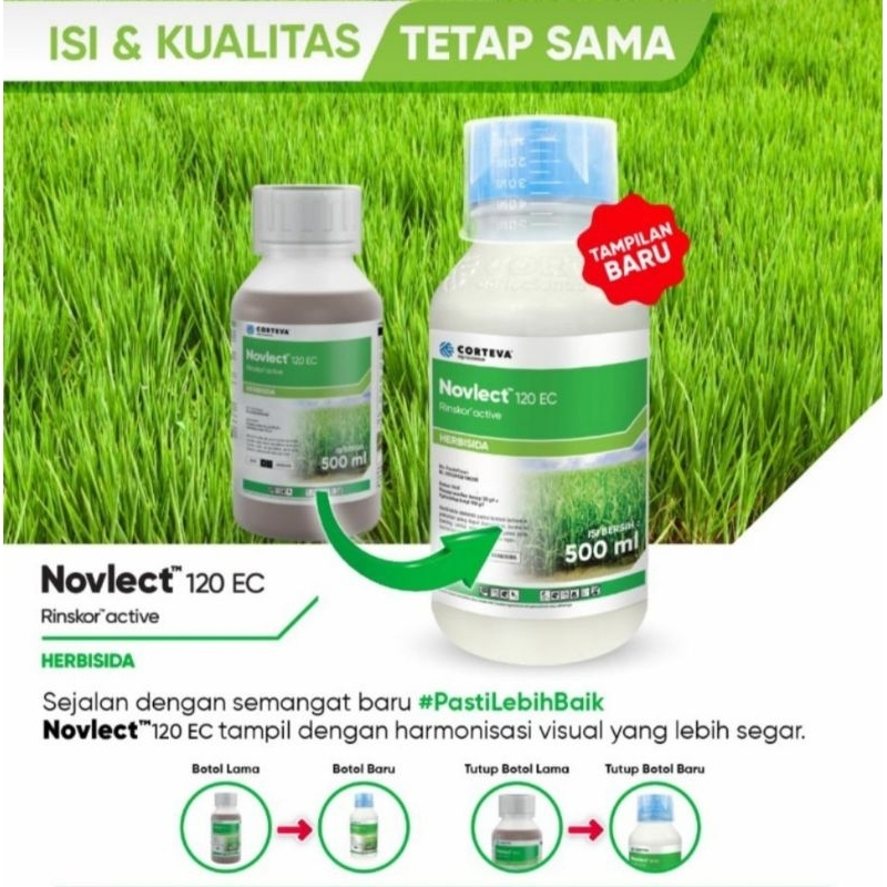 Jual Herbisida Novlect 120EC 500 ml/Herbisida Novlect 500 ml/Racun ...