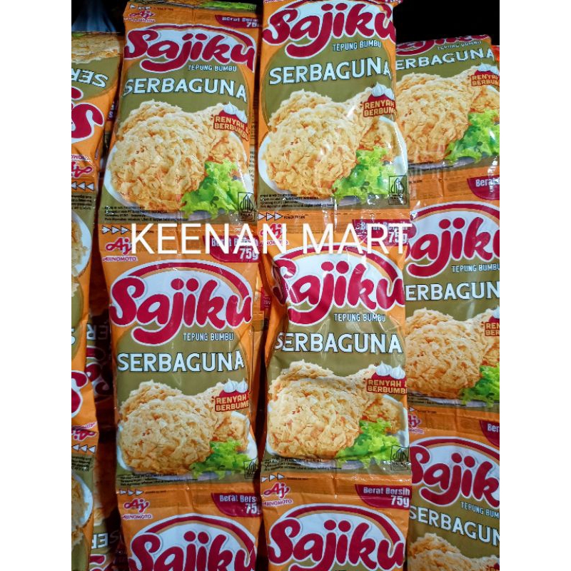 Jual Sajiku Tepung Bumbu Serbaguna 75g Renceng 10 pcs | Shopee Indonesia