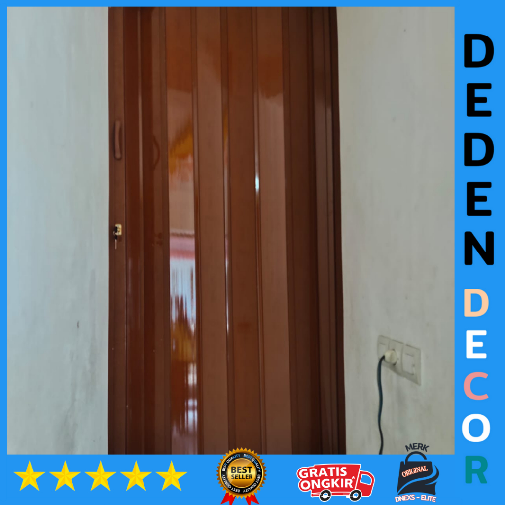 Jual Sekat Ruang Dengan Pvc Folding Door Pintu Lipat Sekat Untuk Penyekat Berkualitas Jakarta