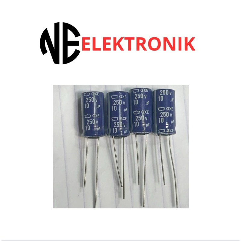 Jual Kapasitor Elco Elko 10uf 250v Original Shopee Indonesia 2411