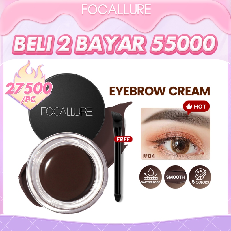 Jual Focallure Waterproof Eyebrow Gel Alis Cream Kosmetik Mata Shopee Indonesia 2086