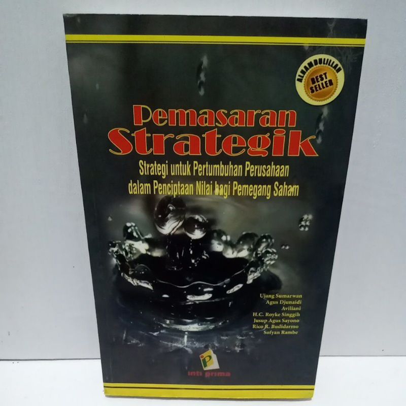 Jual Buku Original PEMASARAN STRATEGIK STRATEGI UNTUK PERTUMBUHAN ...