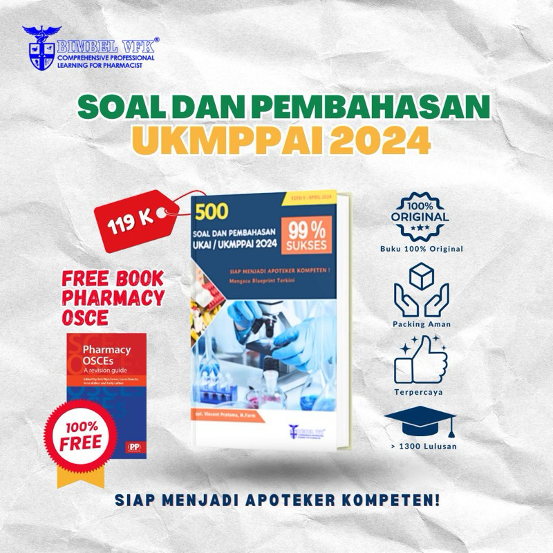 Jual SOAL DAN PEMBAHASAN UKAI UKMPPAI 2024 | Shopee Indonesia