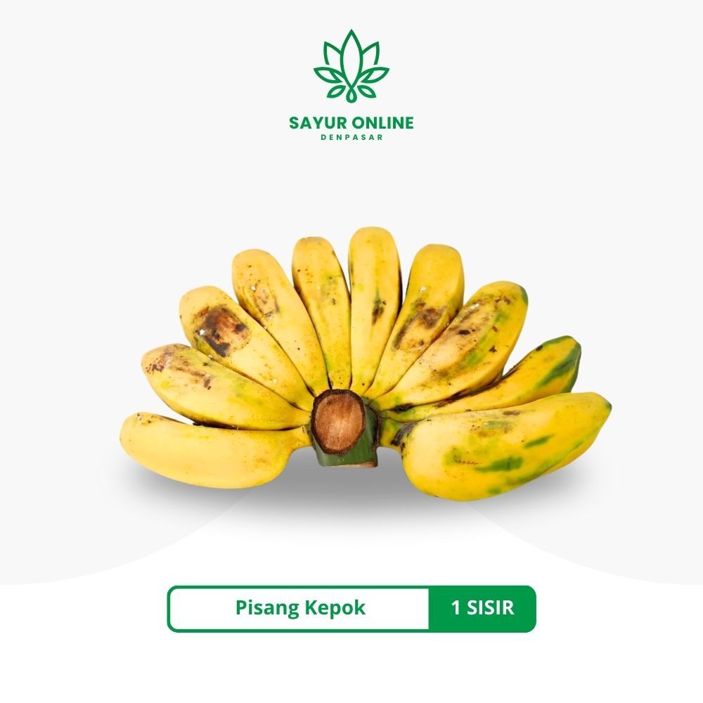 Jual Pisang Kepok 1 Sisir - Sayur Online Denpasar | Shopee Indonesia