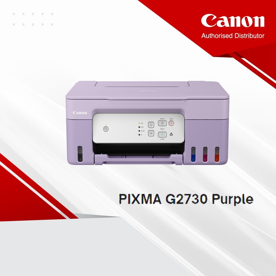 Jual PIXMA Ink Efficient G2730 - Canon PIXMA G2730 Purple | Shopee ...
