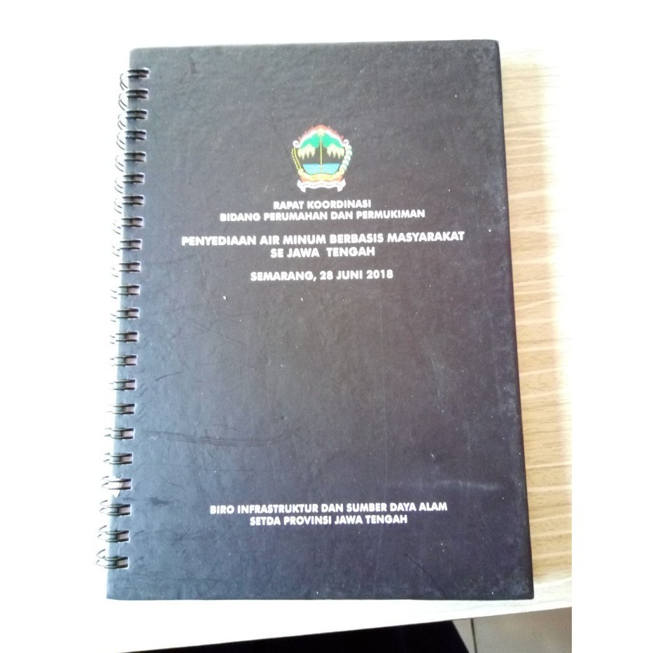 Jual Notebook A5 Custom Softcover untuk Seminar Kit Isi 50 Halaman ...