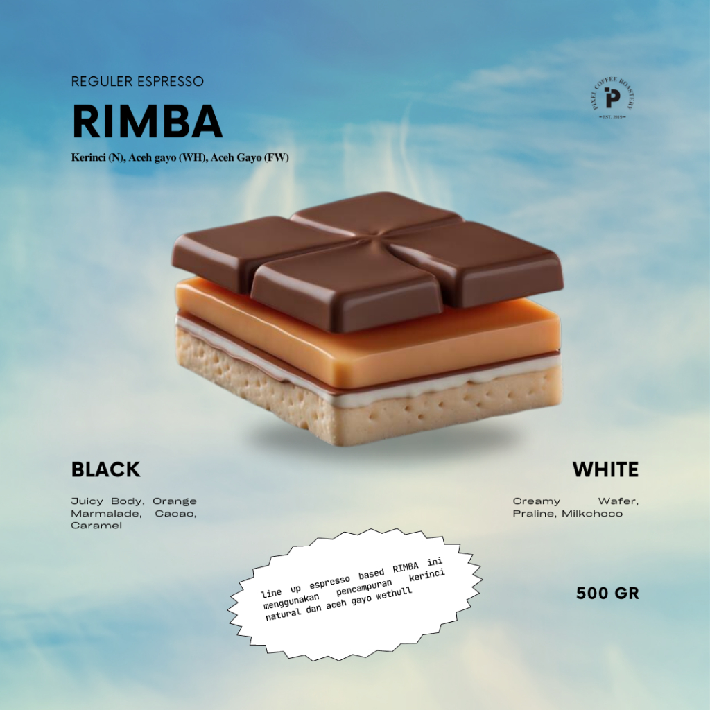 Jual Pixel Coffee Roastery Espresso Blend Rimba ( 500 gr ) | Shopee ...