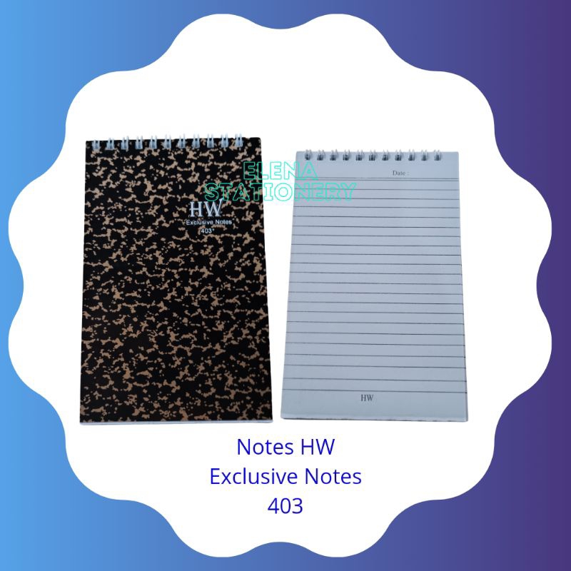 Jual notes kawat 403/ kawat spiral/ blok note sedang | Shopee Indonesia