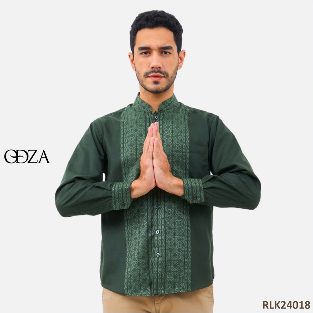 Jual Odza Classic Baju Koko Pria Regular Fit Modern Fashion Lengan ...