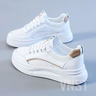 Sepatu Wanita Sneakers Putih Korea Nyaman 2026