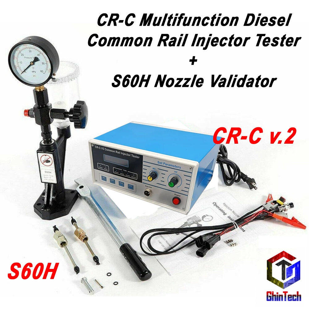 Jual CR-C v2 Multifunction Diesel Common Rail Injector Tester + S60H ...