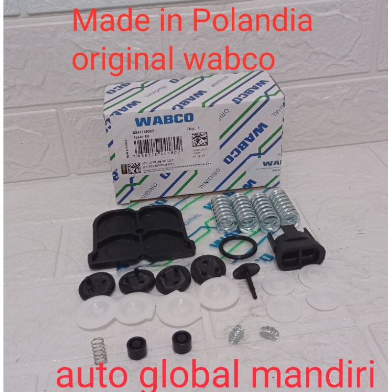 Jual Repair Kit Relay Valve Kura Kura Hino Way Jalur Original Wabco Made In Polandia