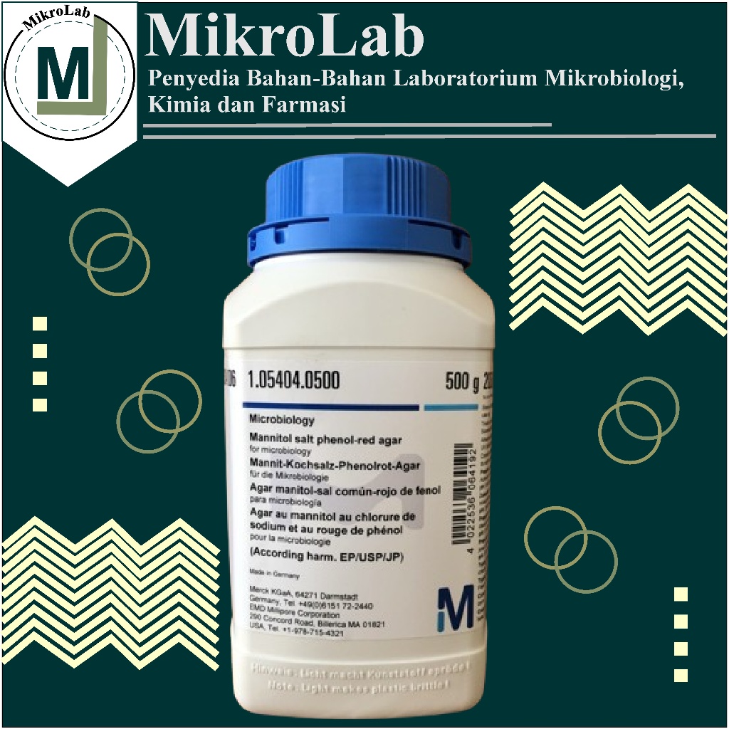 Jual Media Mannitol Salt phenolred Agar/ Media MSA Shopee Indonesia