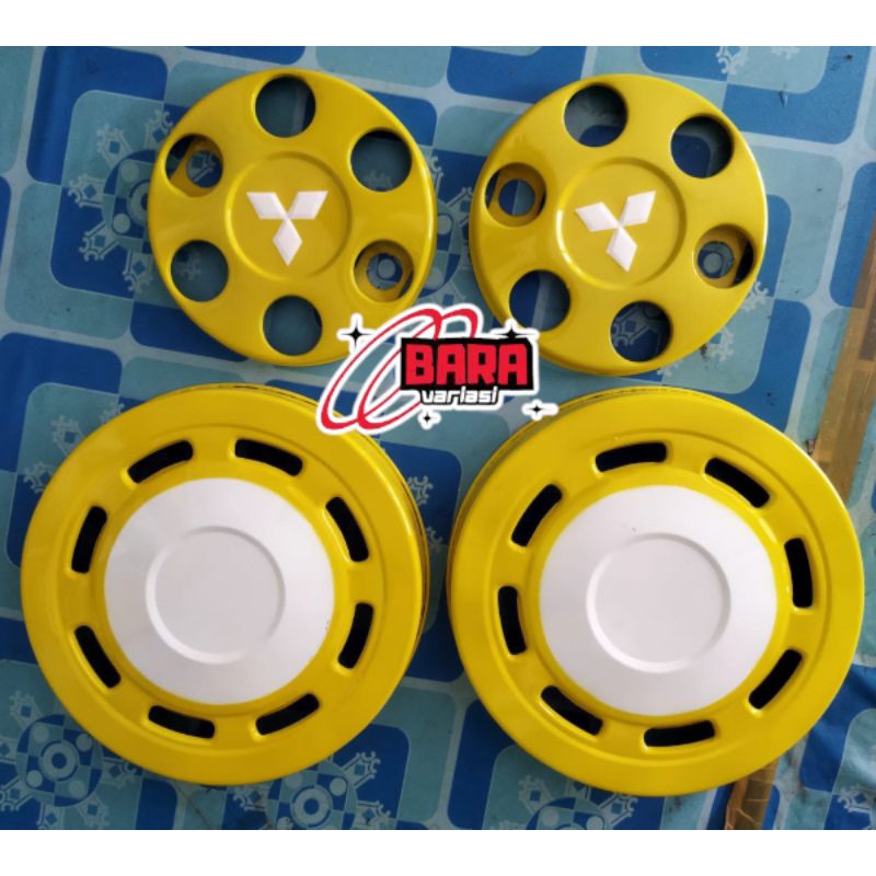Jual (4Pcs) WILDOP SET RING DONAT RING 15 DAN 16 BAHAN PLAT BESI ...