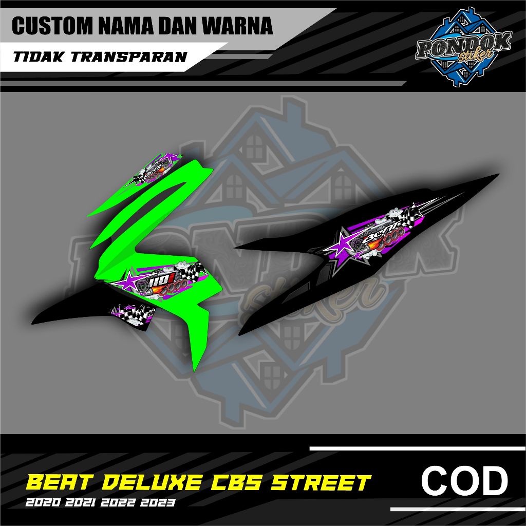 Jual STRIPPING KEREN MOTOR HONDA BEAT DELUXE CBS STREET 2020 2021 2022 ...