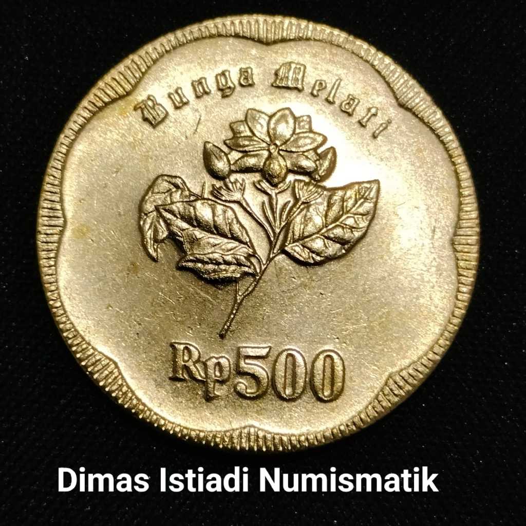 Jual Uang Kuno Koin 500 Rupiah Melati Besar 1992 | Shopee Indonesia