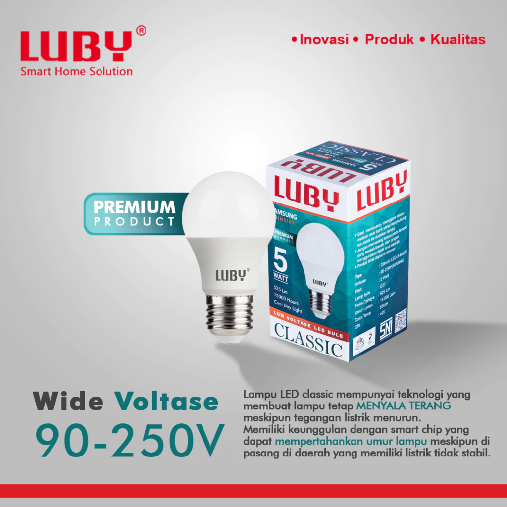 lampu led luby