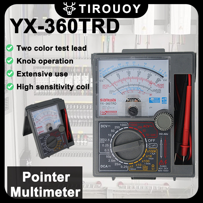 Jual Sanwai Yx 360trd Multimeter Multitester Analog Meter Fuse Diode Protection Dc Ac Test 5392