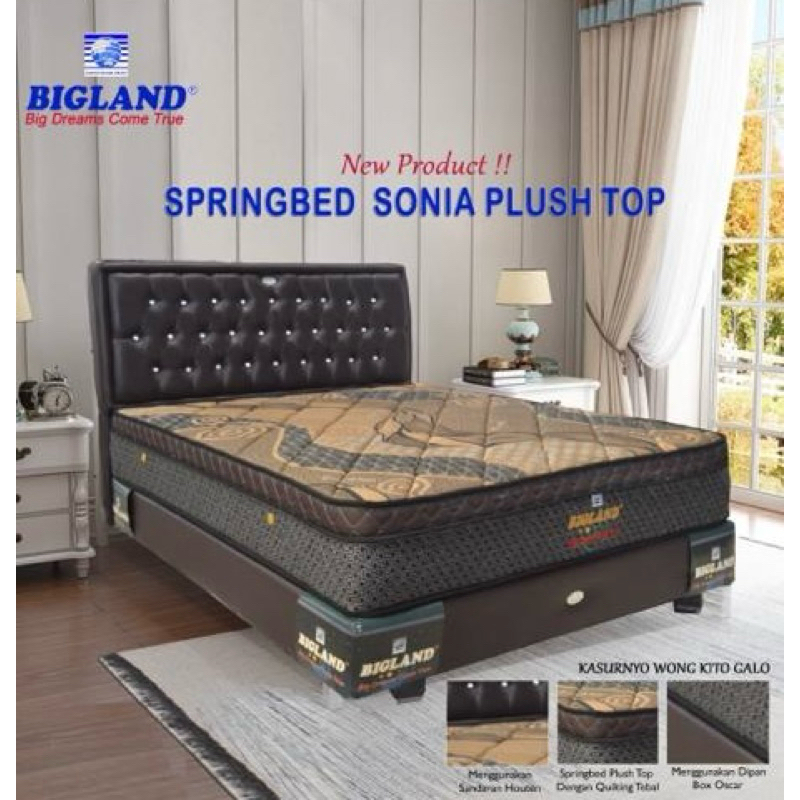 Jual Springbed Bigland Sonia Garansi 10 tahun | Shopee Indonesia