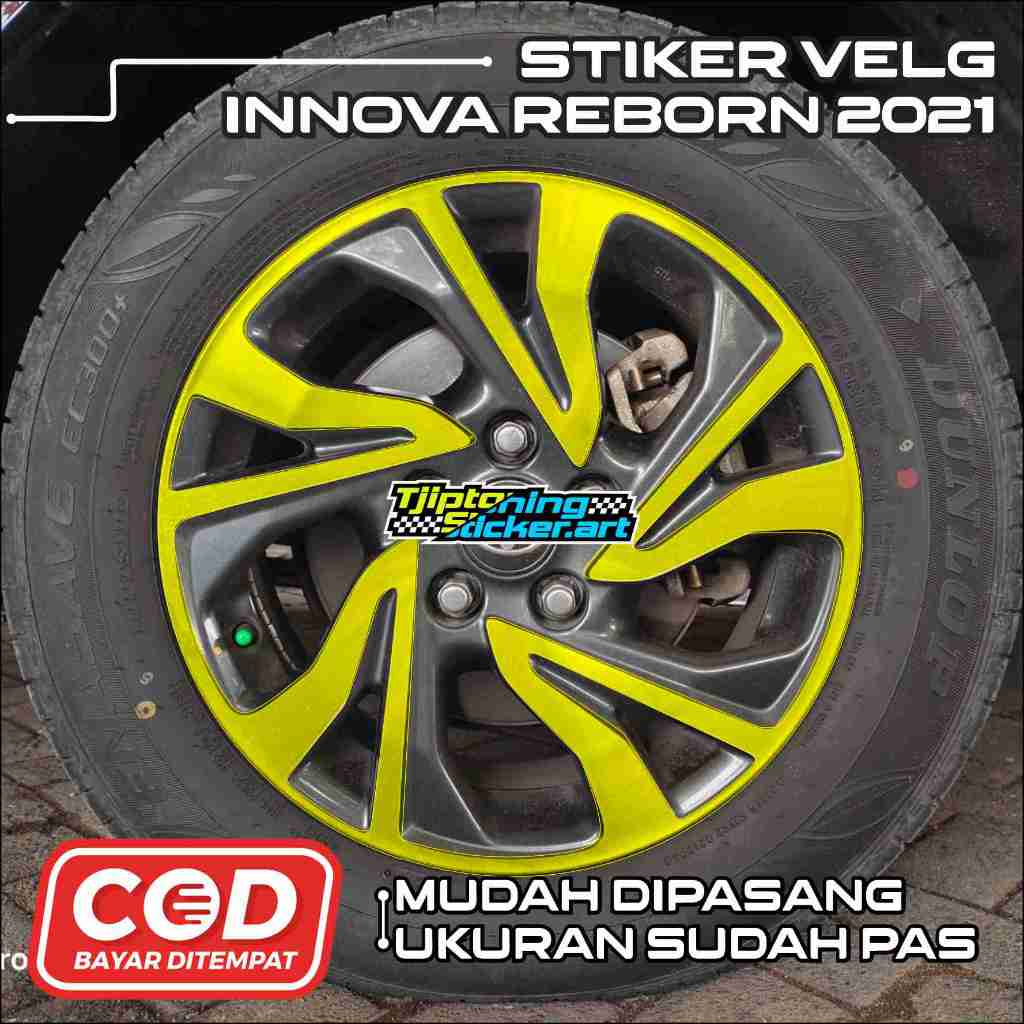 Jual Sticker Velg Innova Reborn Stiker Velg Mobil Stiker