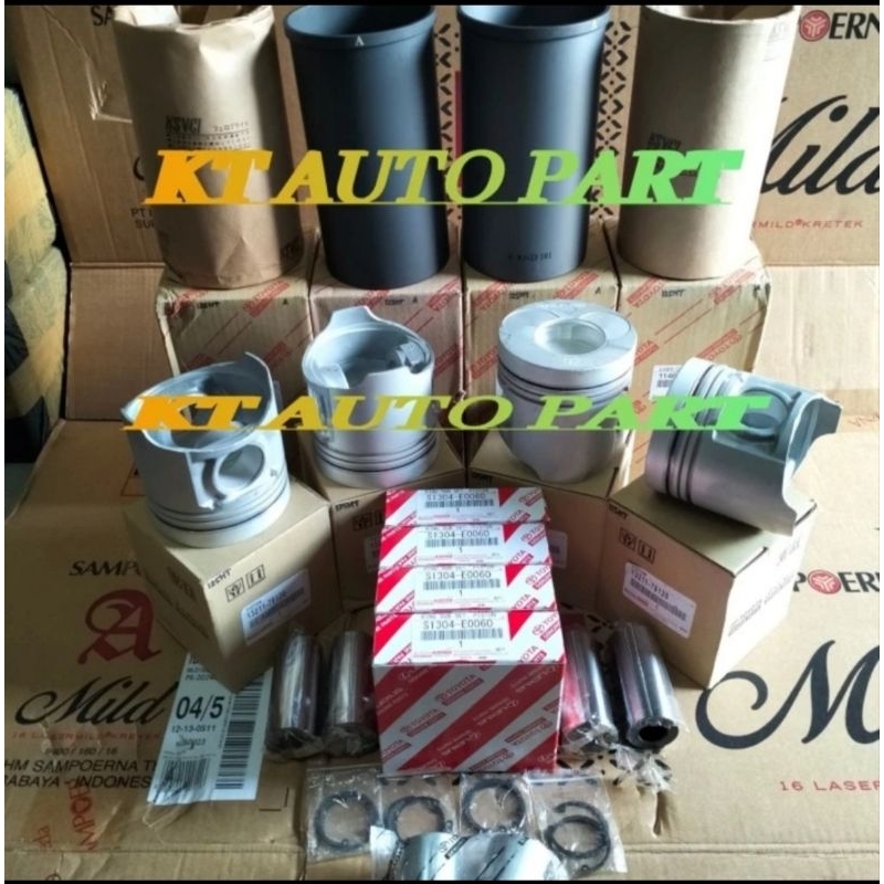 Jual LINER KIT LINER SET BORING SET VURING FORING KOMPLIT 125HT HT125 ...