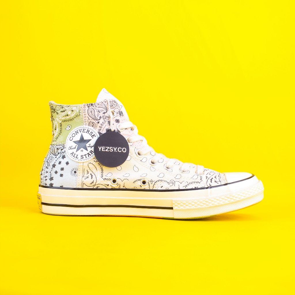 Jual Sepatu Converse Chuck Taylor 70s x Offspring Paisley Beige Hi