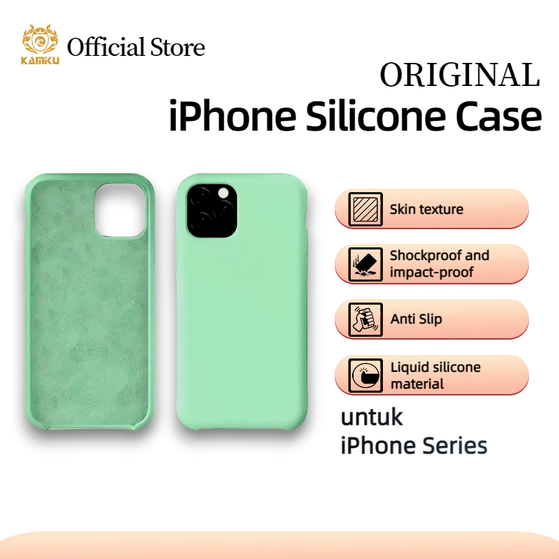 Jual Kamiku Silicone Case Compatible with Apple iPhone 11 /11pro