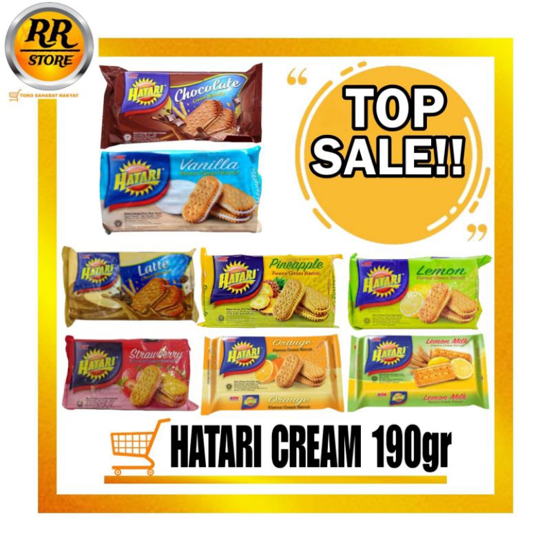 Jual Hatari Biskuit Cream 190gr Shopee Indonesia