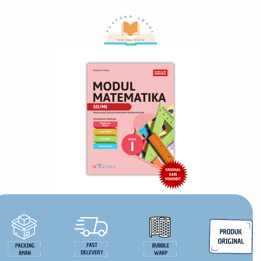 Jual BUKU - Modul Matematika Kelas I SD MI Kurikulum Merdeka ...