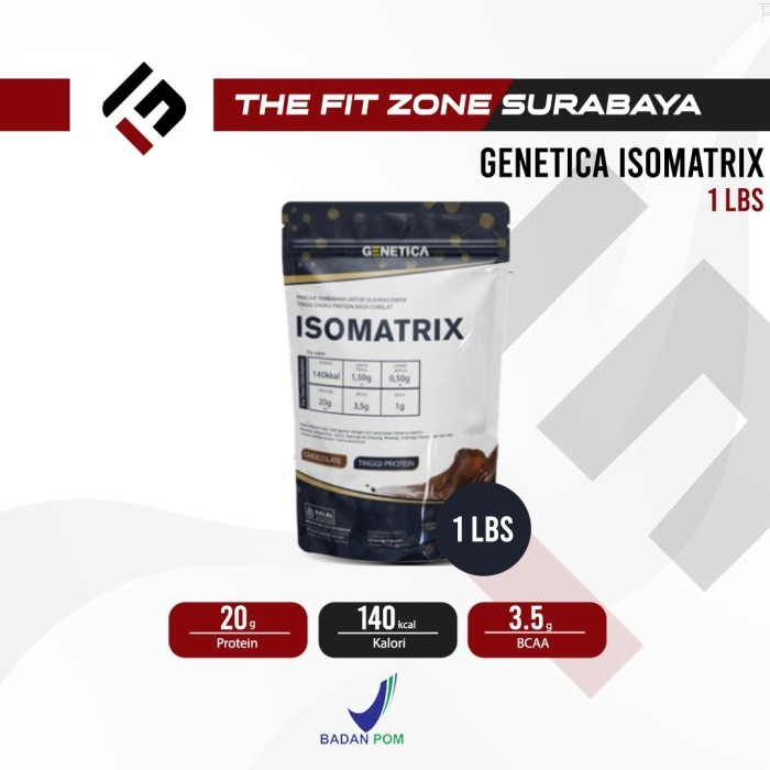 Jual Genetica Isomatrix Whey Protein Isolate Coklat | Shopee Indonesia