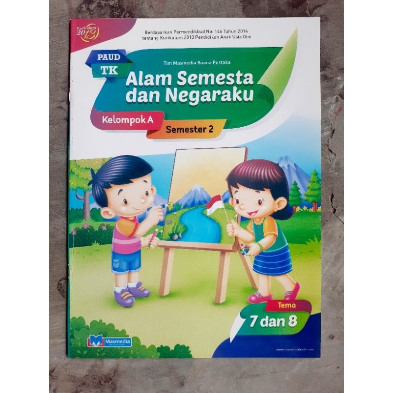 Jual BUKU TEMA ALAM SEMESTA DAN NEGARAKU TK A USIA 4-5 TH | Shopee ...