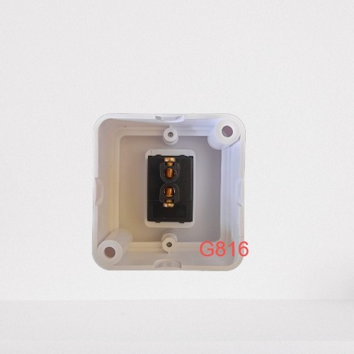 Jual G816 SAKLAR LAMPU TEMPEL DINDING TEMBOK OUTBOW TUNGGAL SINGLE ...
