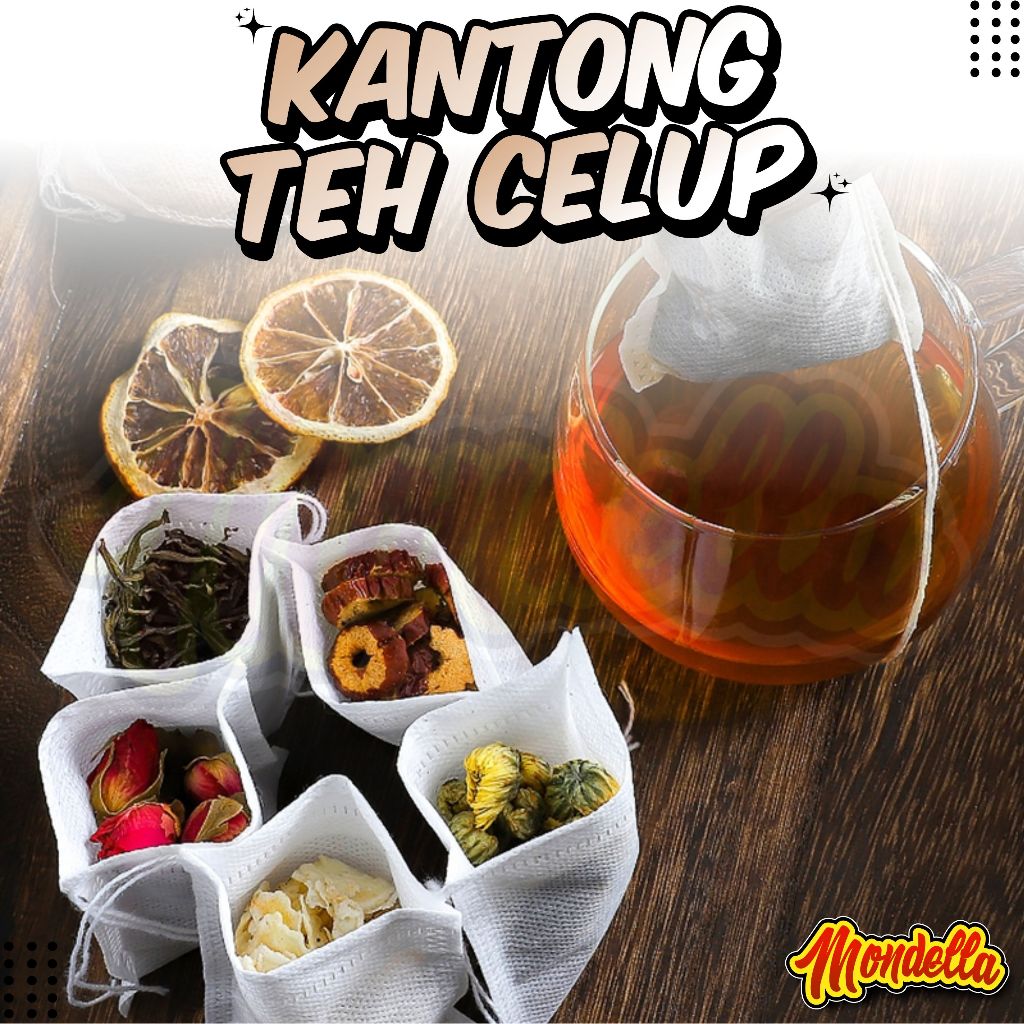 Jual Kantong Teh Celup Kosong Ecer 1 Pcs Kantung Teh Kopi Rempah Food ...