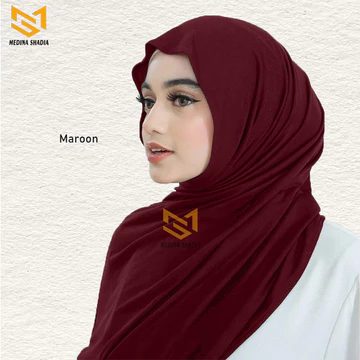 Medina Shadia Pashmina Kaos Rayon Premium Style Korean Hijab Simple New Edition Turkey Shawl