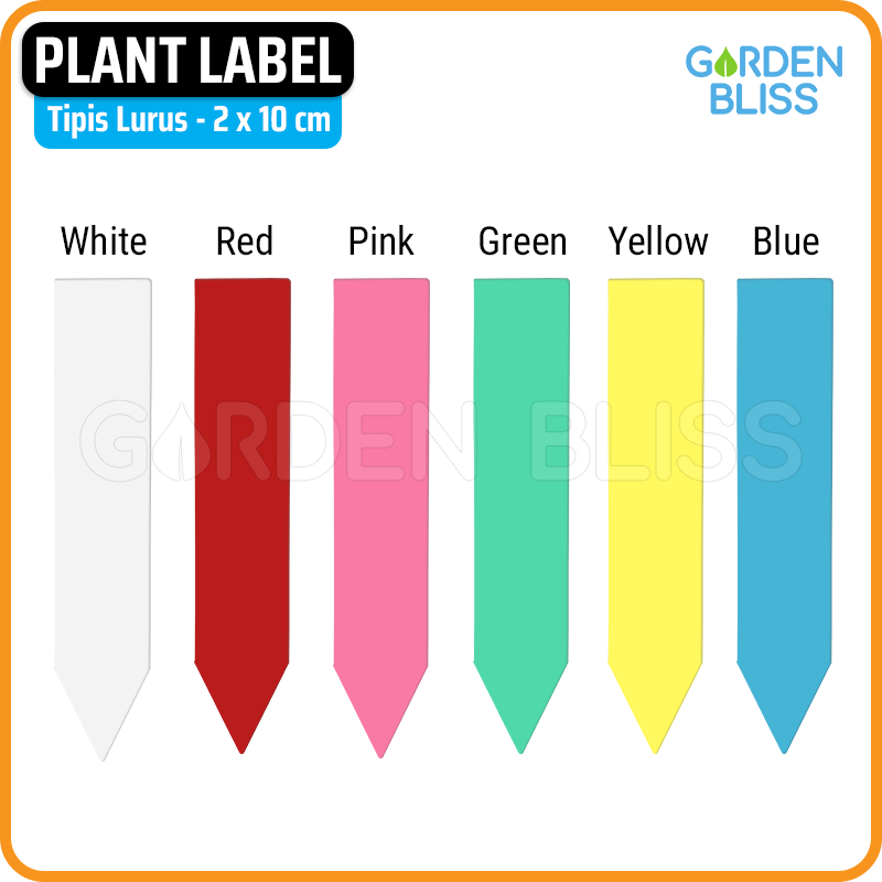 Jual Plant Label Name Tag - Label Penanda Tanaman, Model Plug - Tipis ...