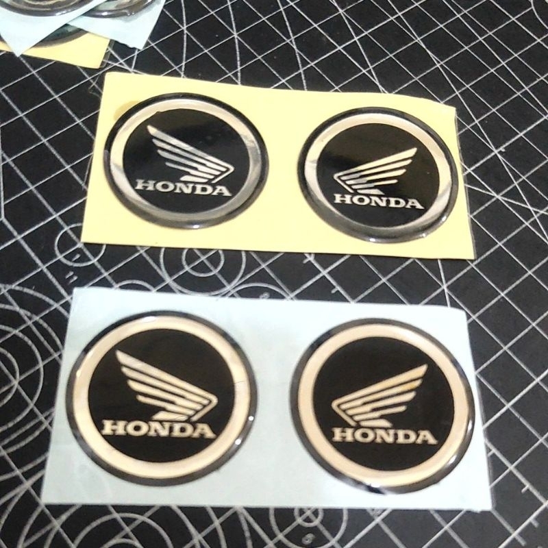 Jual stiker timbul Honda bulat stiker motor | Shopee Indonesia