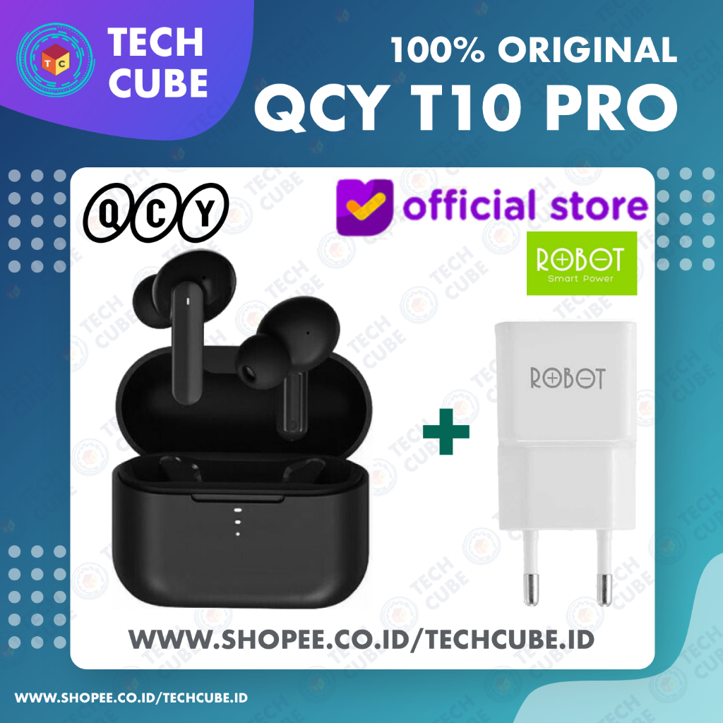 Jual Qcy T13 Tws Wireless Earphone Headset Earbuds Bluetooth Alternatif T5 T7 T10 T11 Shopee 1316