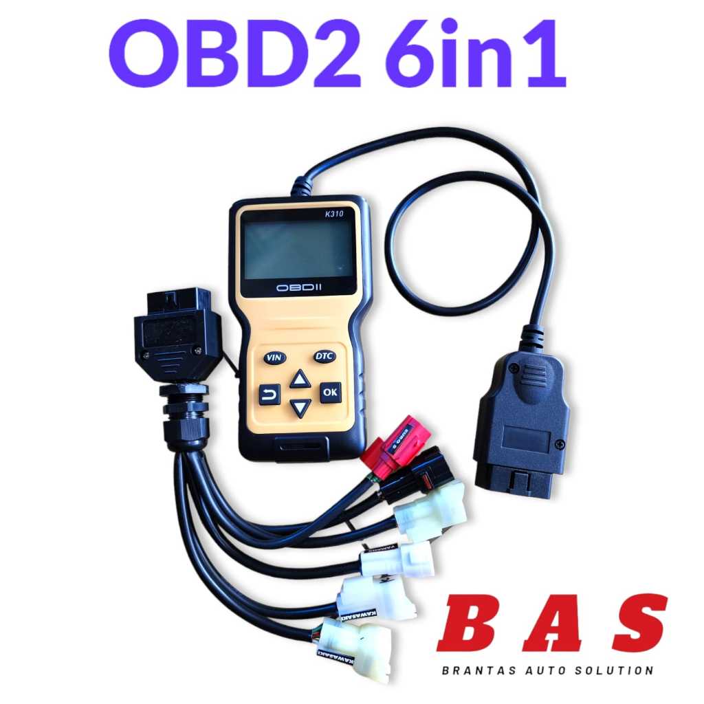 Jual Scaner scanner obd II motor injeksi alat baca kode kerusakan motor ...