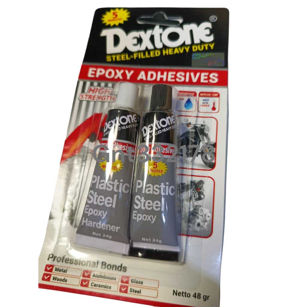 Jual Lem Besi Dextone Campur Epoxy Dextone Menit Kering Original